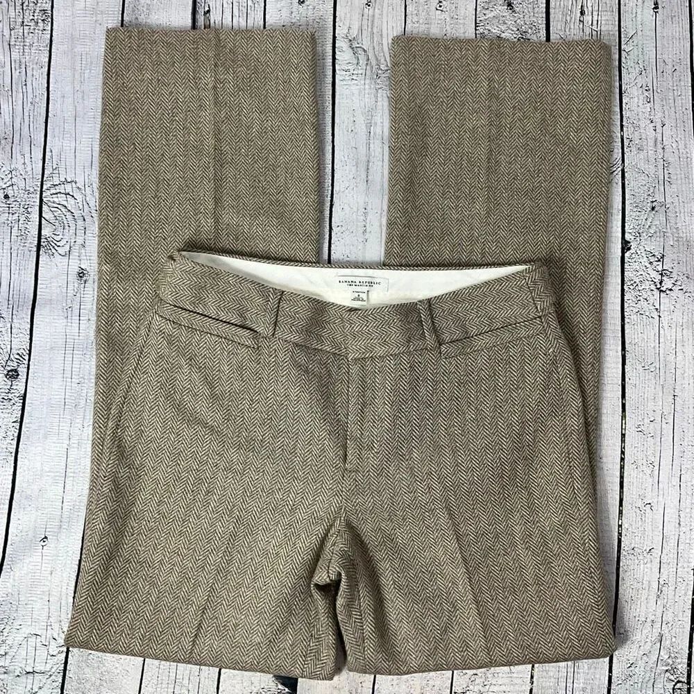 BANANA REPUBLIC Wool Blend Martin Fit Dress Pants